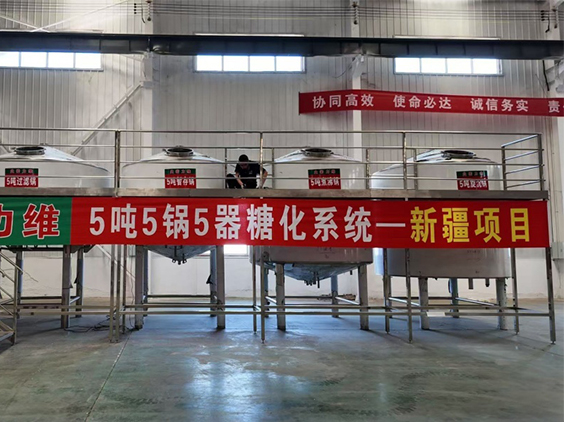 百色精酿啤酒设备厂—5吨精酿啤酒设备—新疆项目